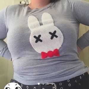 heather gray soft bunny sweatshirt❣️🐰